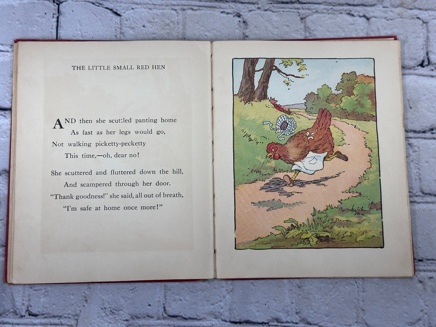 The Little Small Red Hen [25 Colored Illustrations · M.A Donohue · 1922]