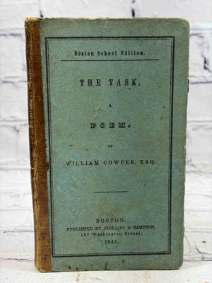 The Task, A Poem