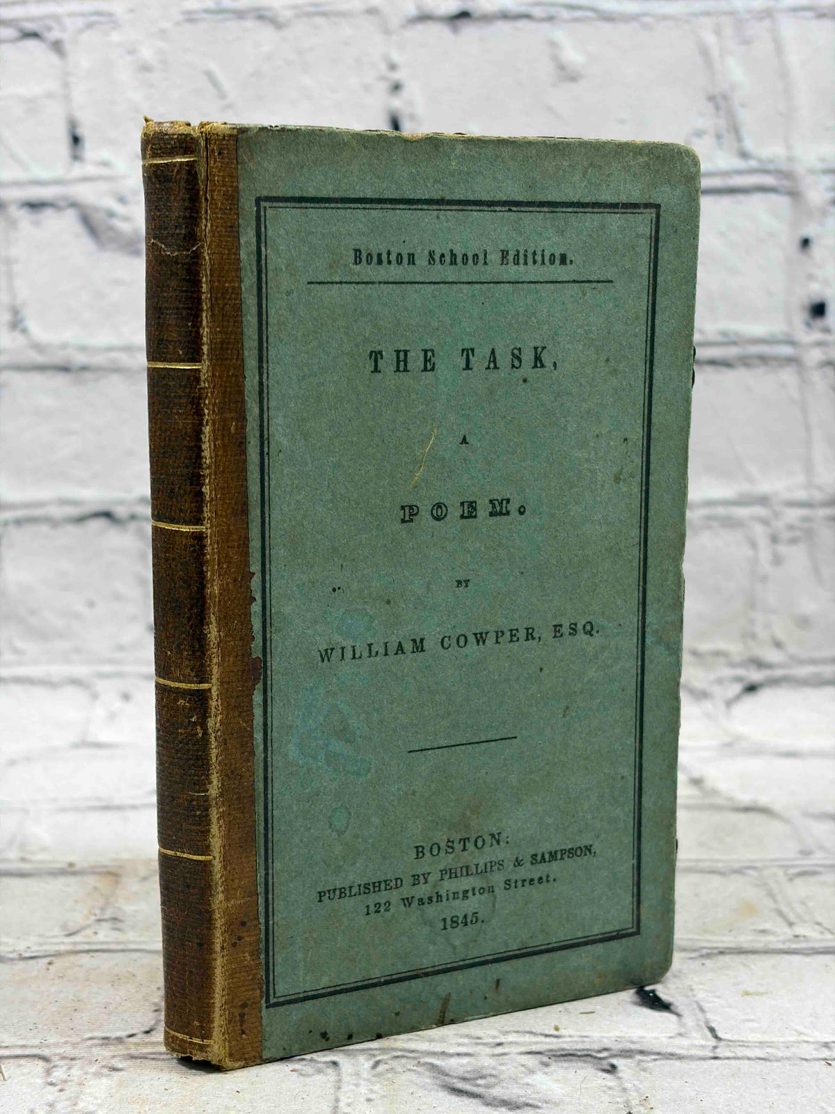 The Task, A Poem