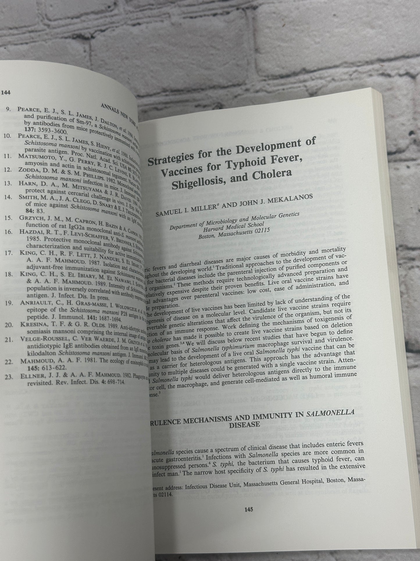 Biomedical Sciences and the Third World: Under the Volcano Vol. 569 [1989]