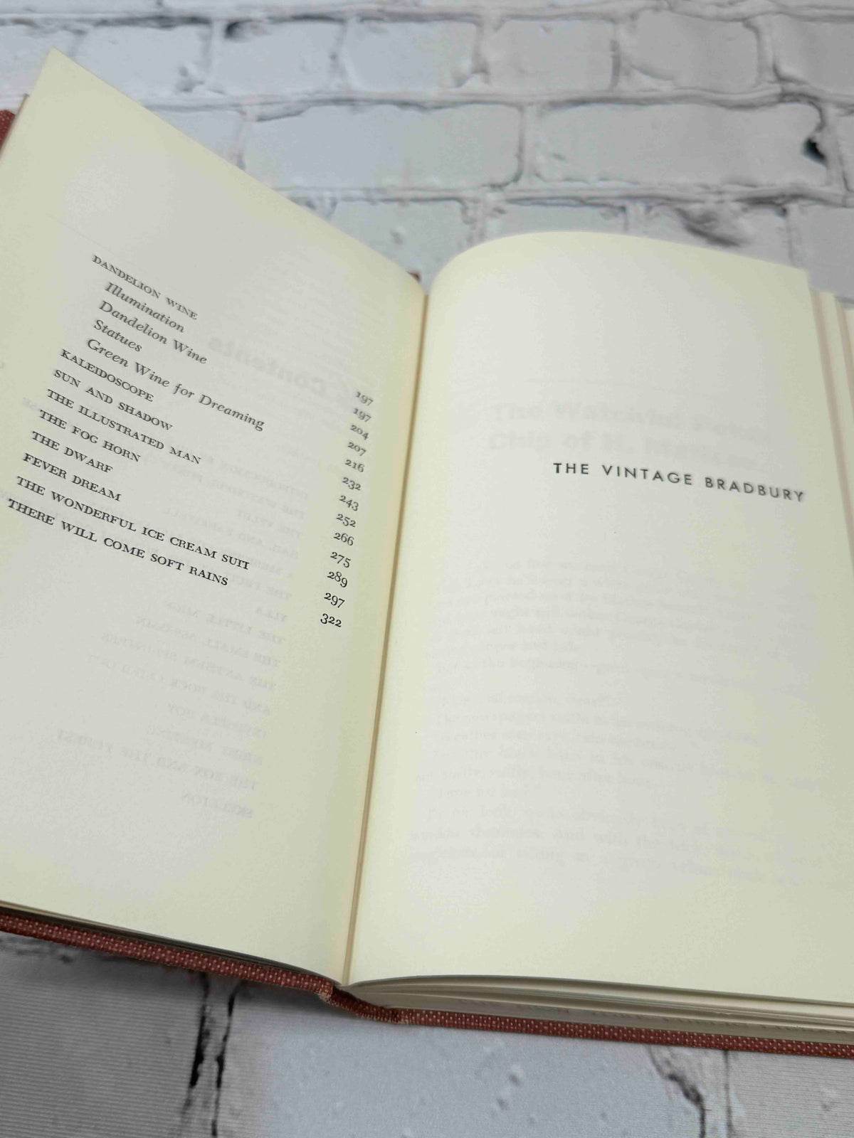 The Vintage Bradbury