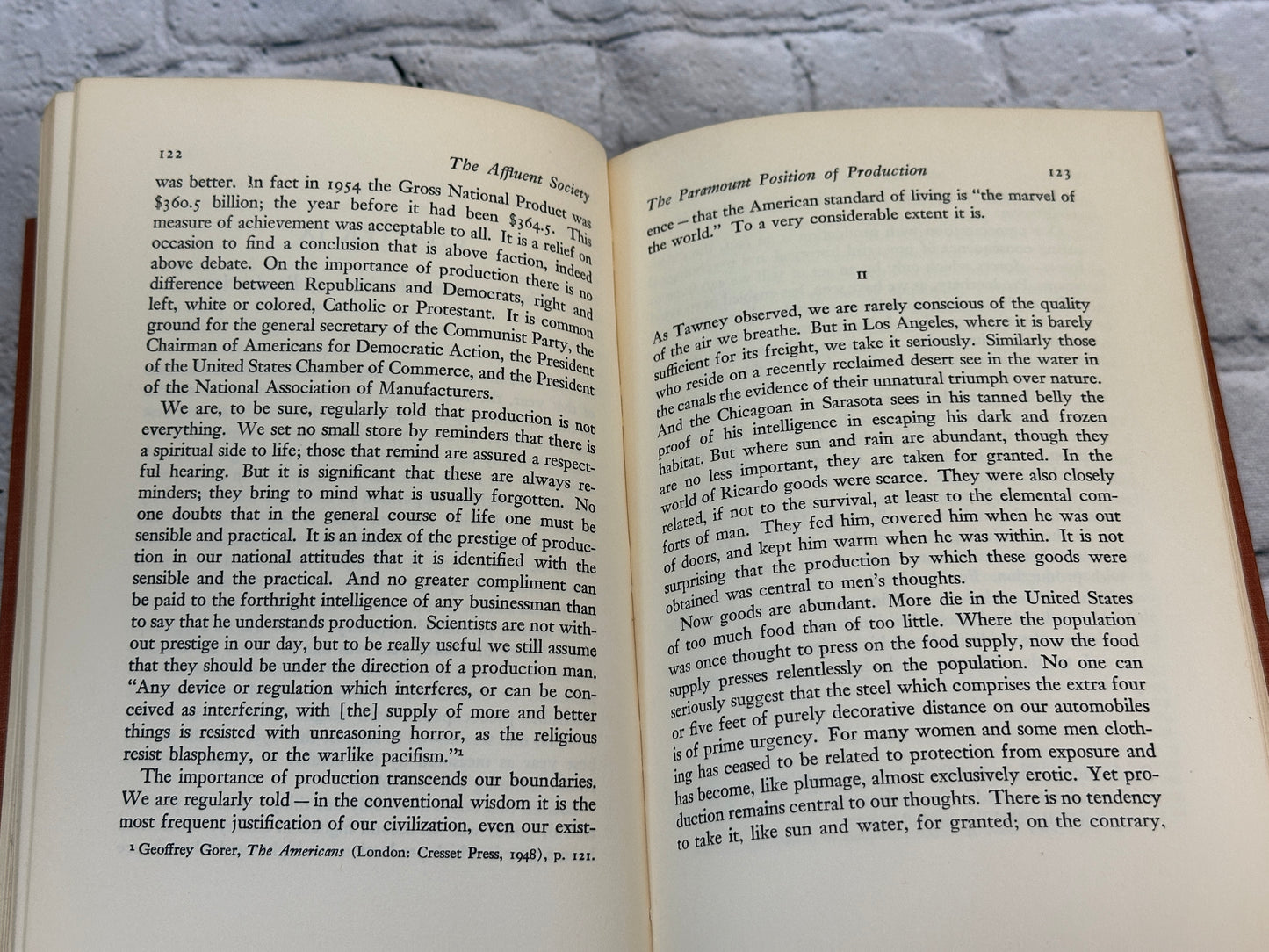 The Affluent Society, by John Kenneth Galbraith [1958 · 11th Printing]