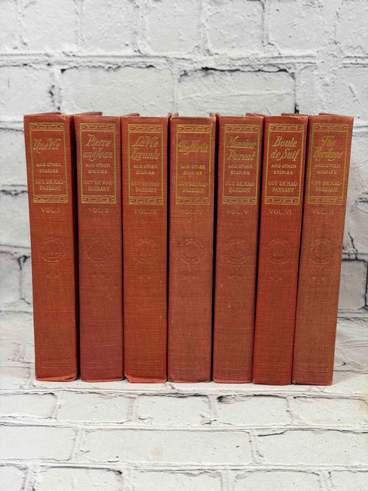 The Life Works of Guy De Maupassant (7 Volume Set)