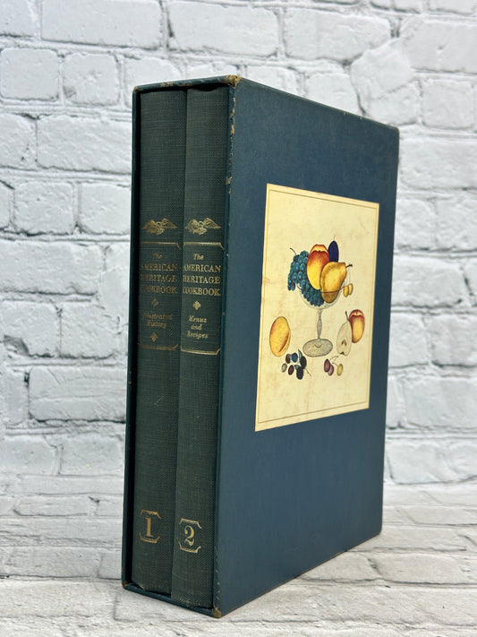 The American Heritage Cookbook Volumes Part 1 And 2 In Slipcase [1964]