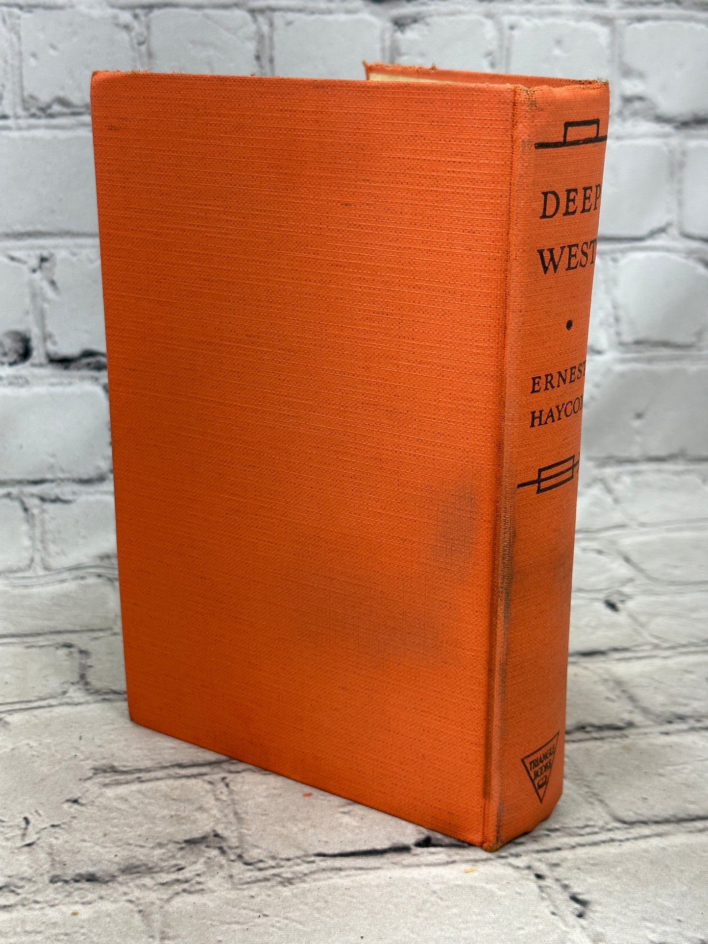 Deep West by Ernest Haycox [1939 · Second Printing]