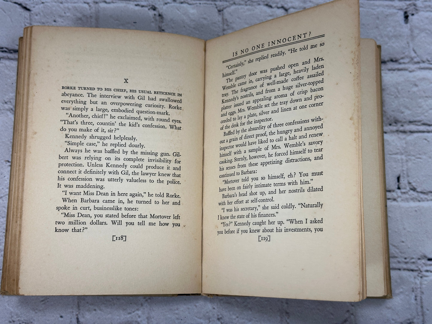 Is No One Innocent? by Milton Herbert Gropper & Edna Sherry [1st Edition · 1930]