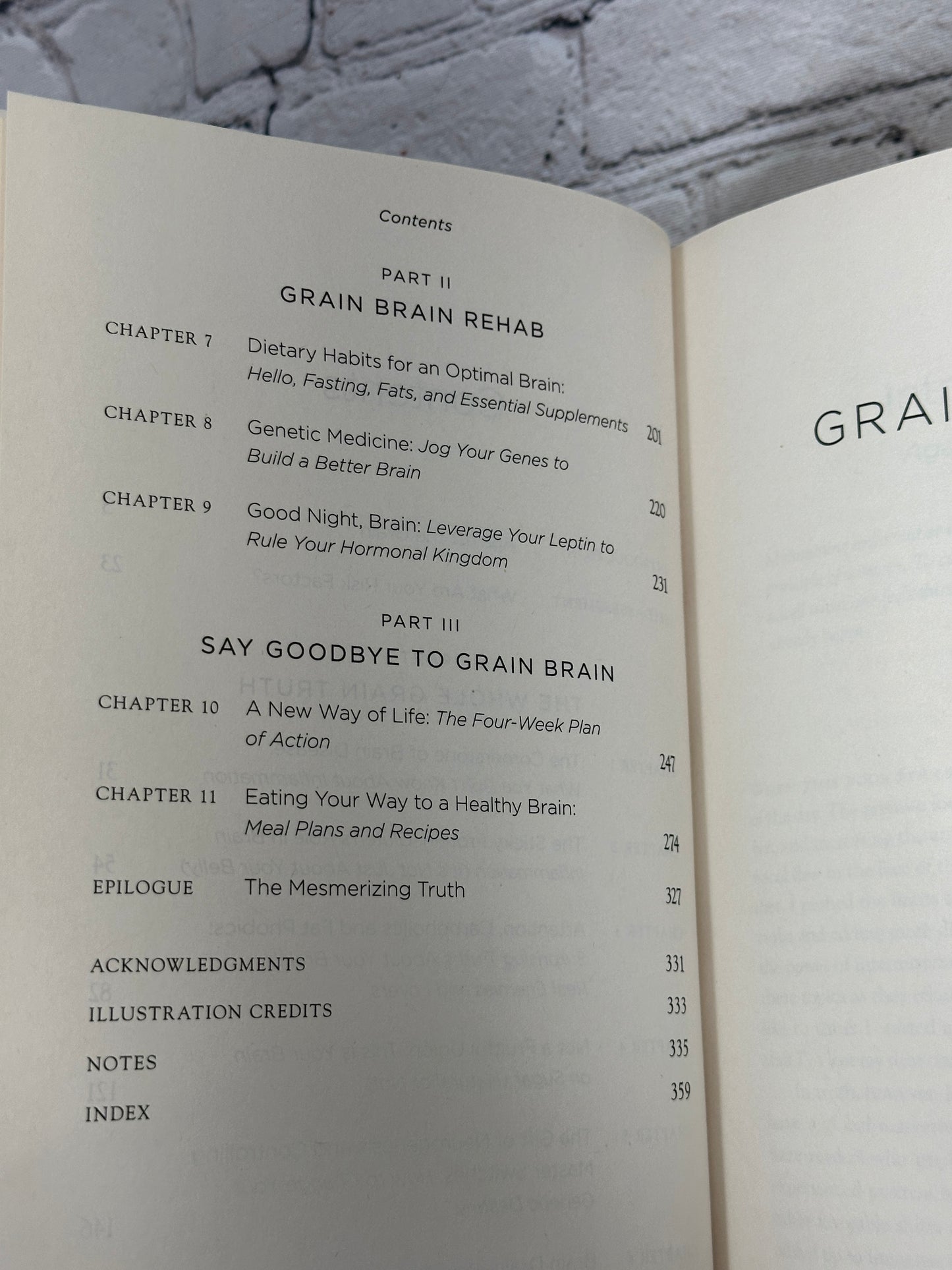 Grain Brain The Surprising Truth About Wheat Carbs Sugar David Perlmutter