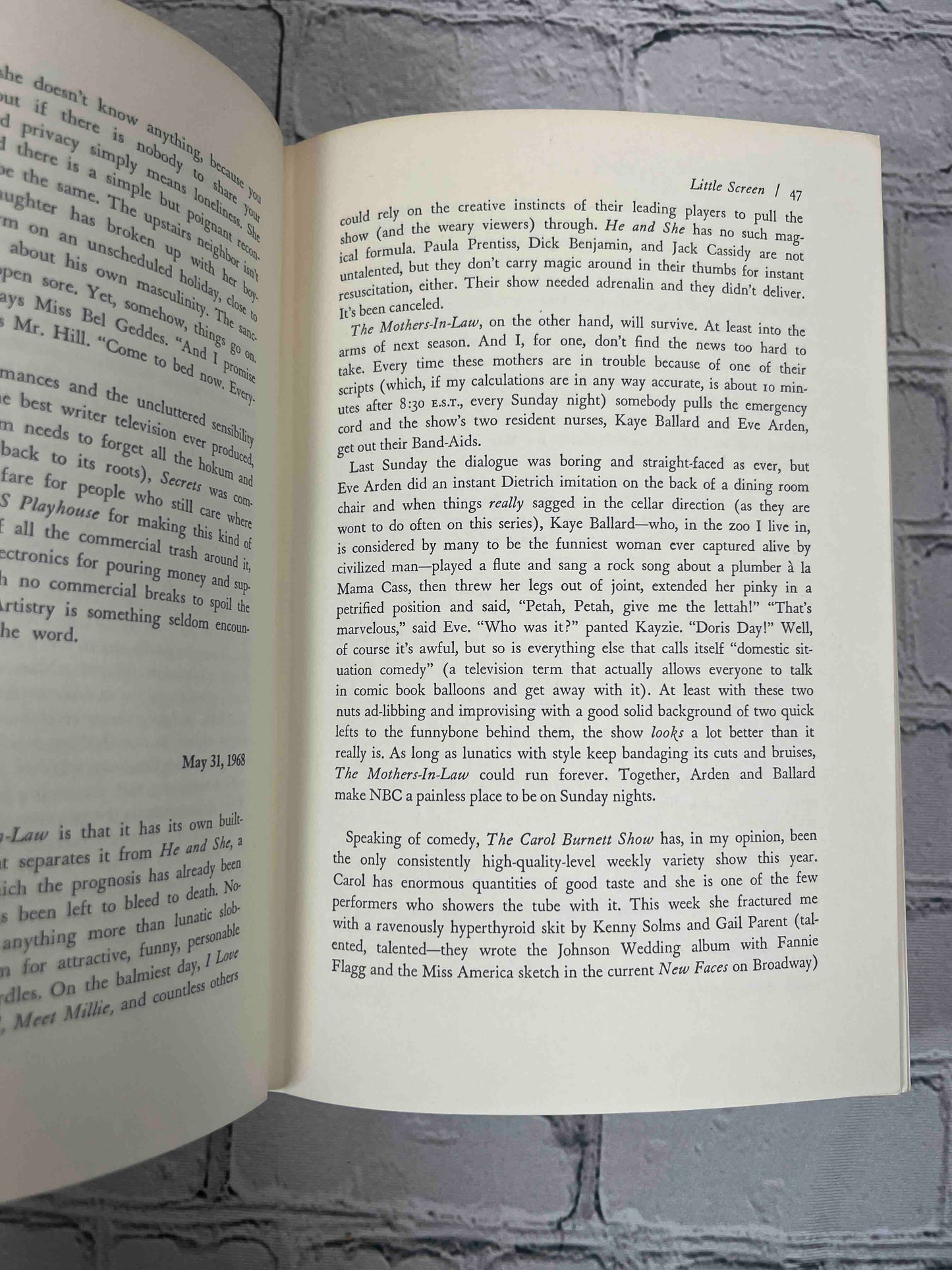 Big Screen, Little Screen (Signed)