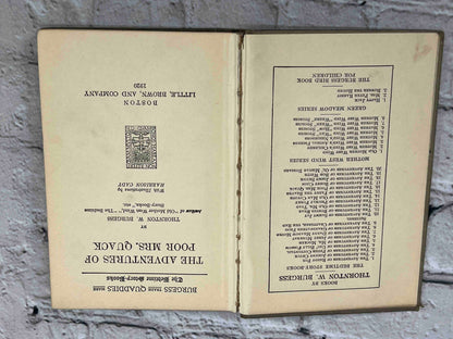 Adventures of Poor Mrs. Quack