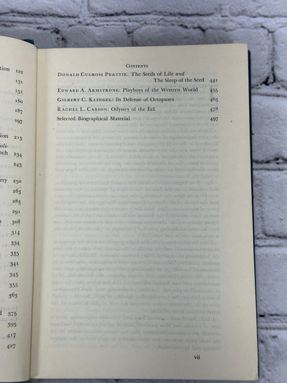 The Book of Naturalists: An Anthology of the Best Natural History by W. Beebe [1945]