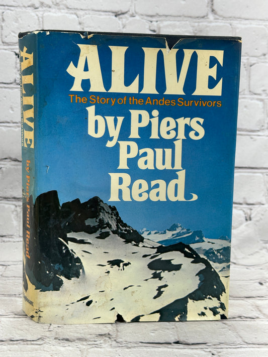 Alive The Story of the Andes Survivors by Piers Paul Read [2nd Print · 1974]