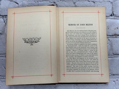 The Poetical Workfs of John Milton Memoir & Notes [Complete Edition · 1800s]