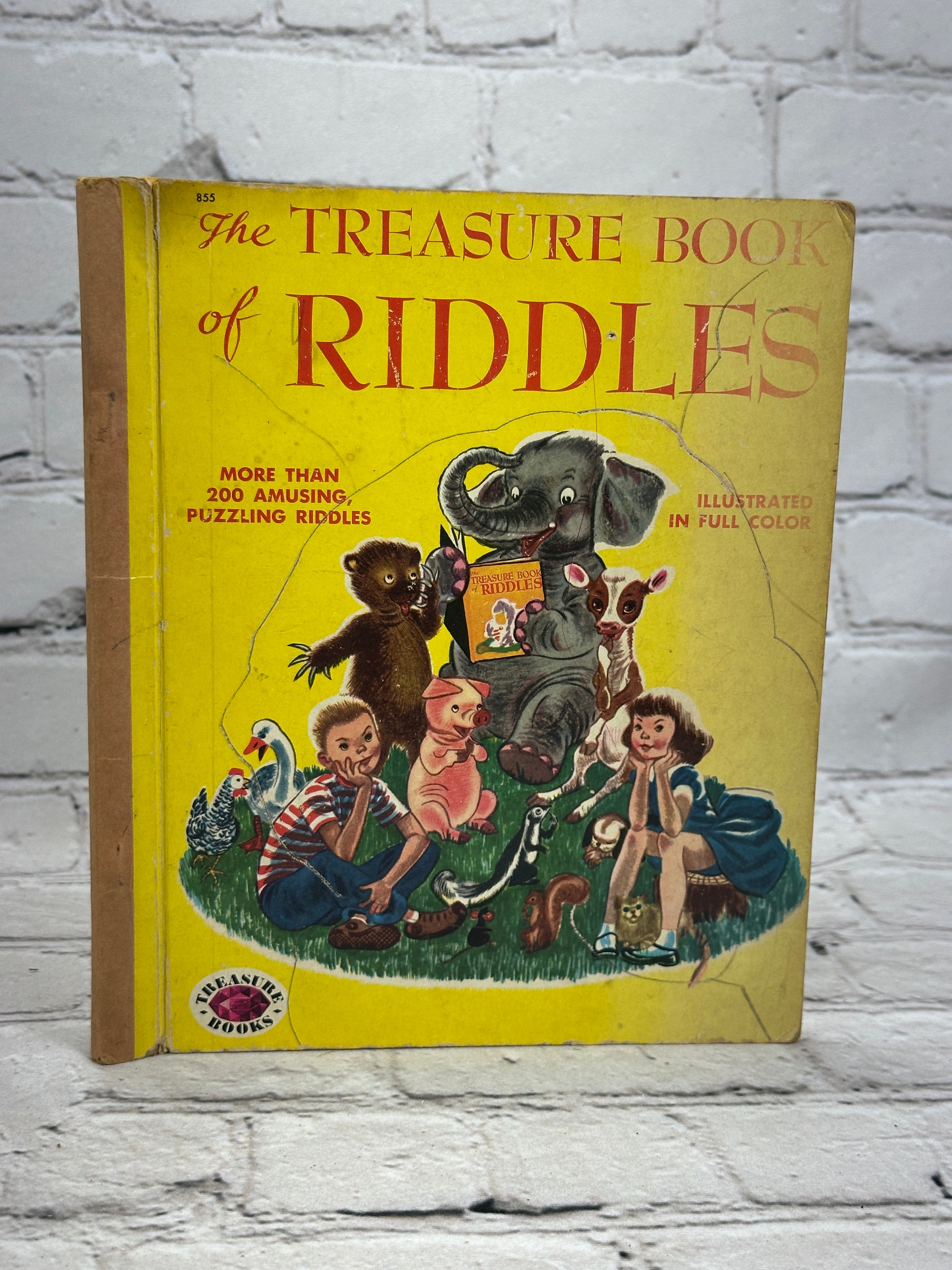 The Treasure Book Of Riddles [1950] – Flipped Pages