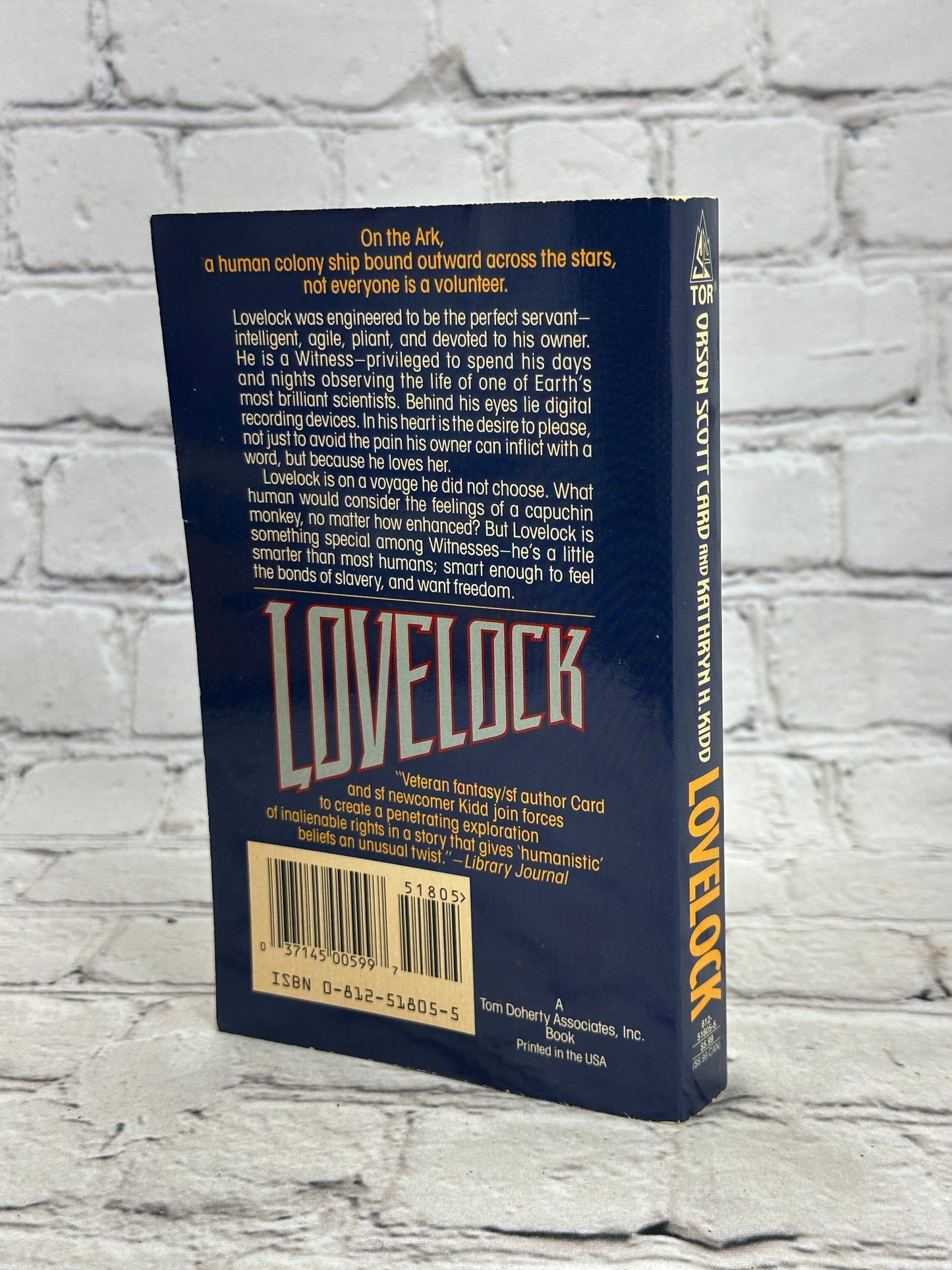 Lovelock by Orson Scott Card & Kathryn H Kidd [1st Print · 1995]