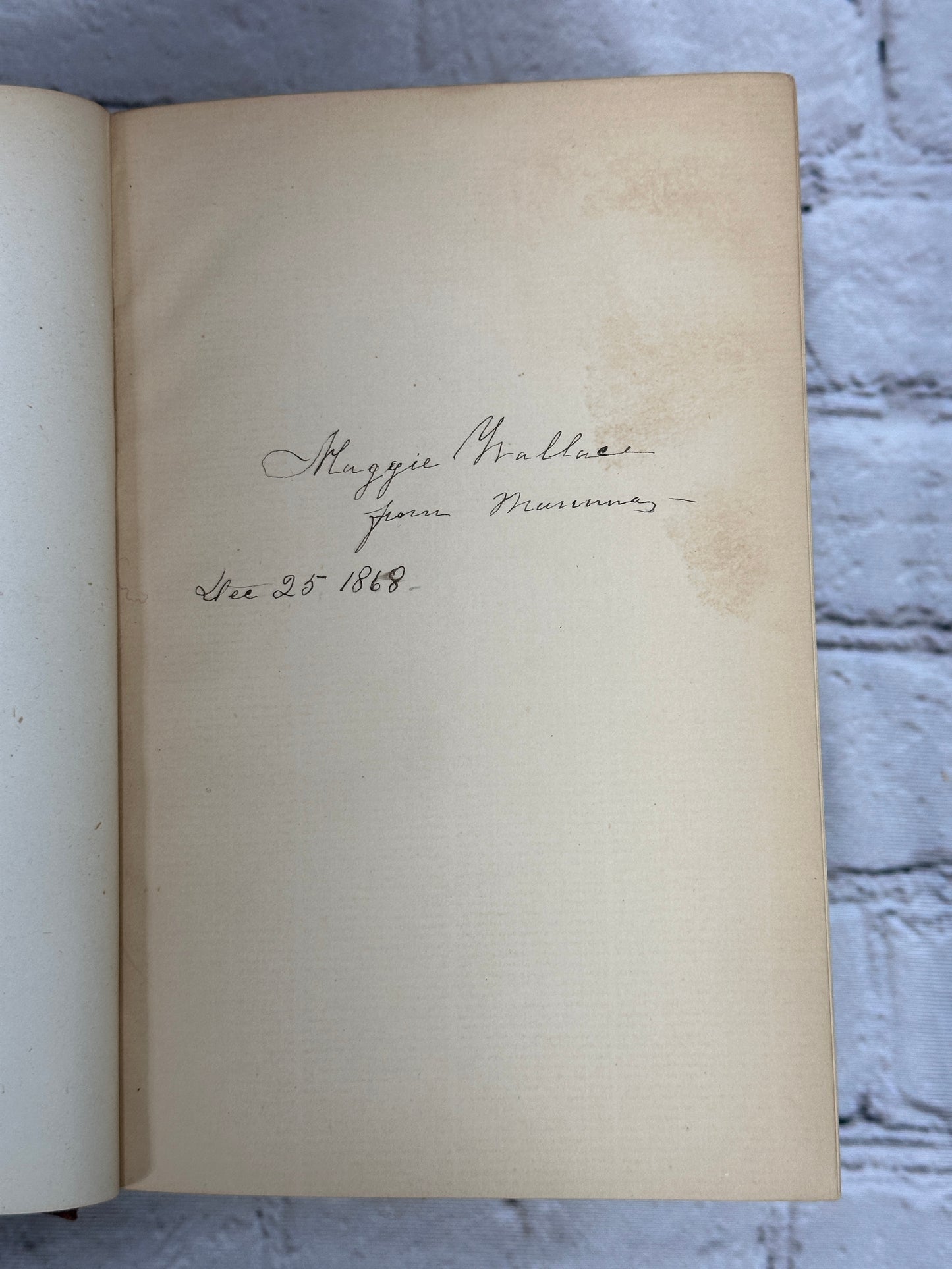 Tennyson's Poems Two Volumes in One [Ticknor and Fields · 1868]