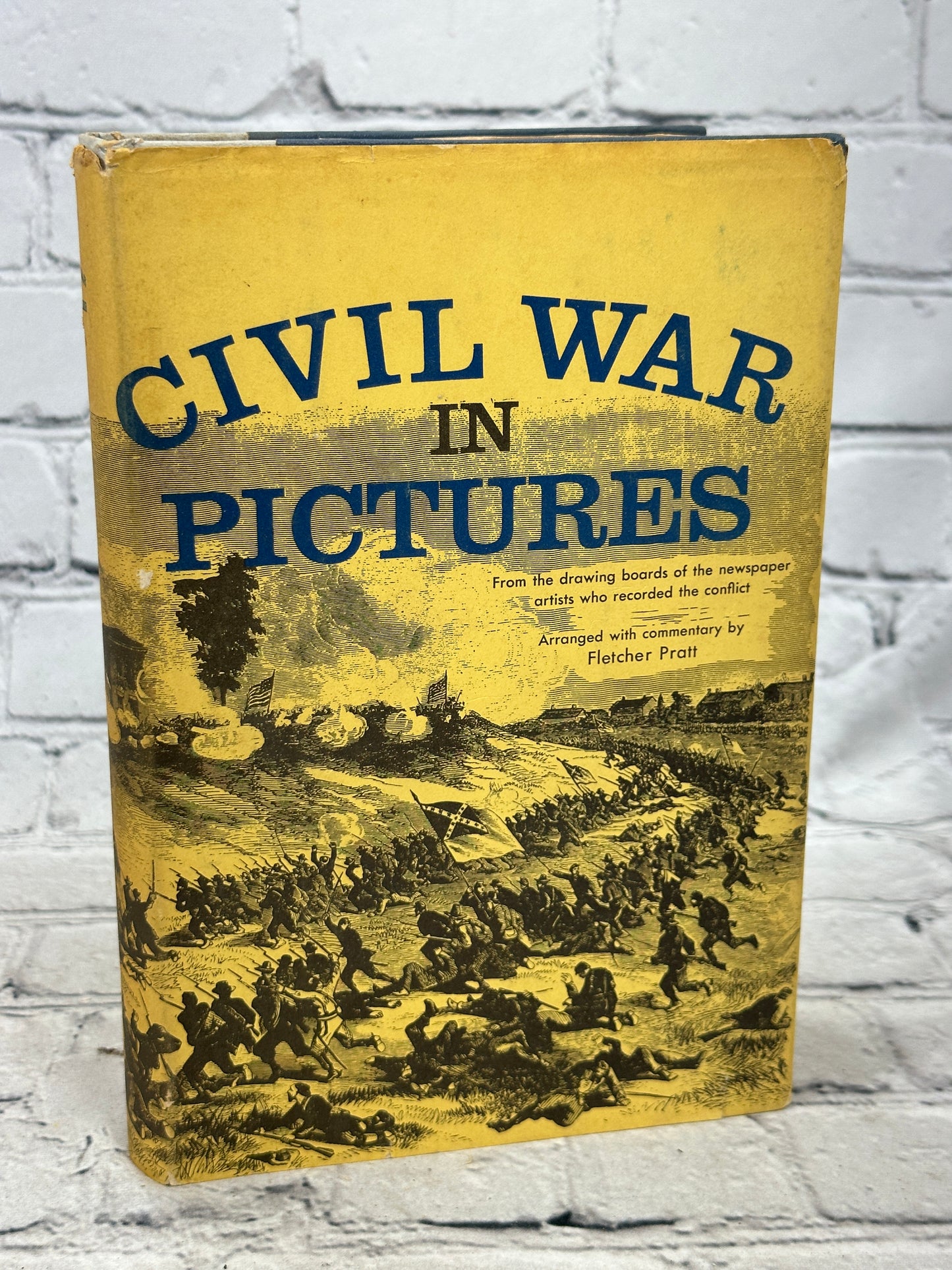 Civil War In Pictures By Fletcher Pratt [1955 · Book Club Edition]