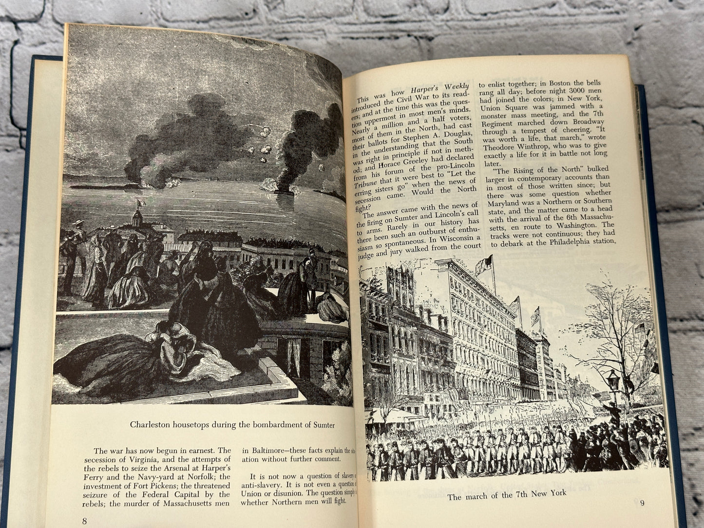 Civil War In Pictures By Fletcher Pratt [1955 · Book Club Edition]