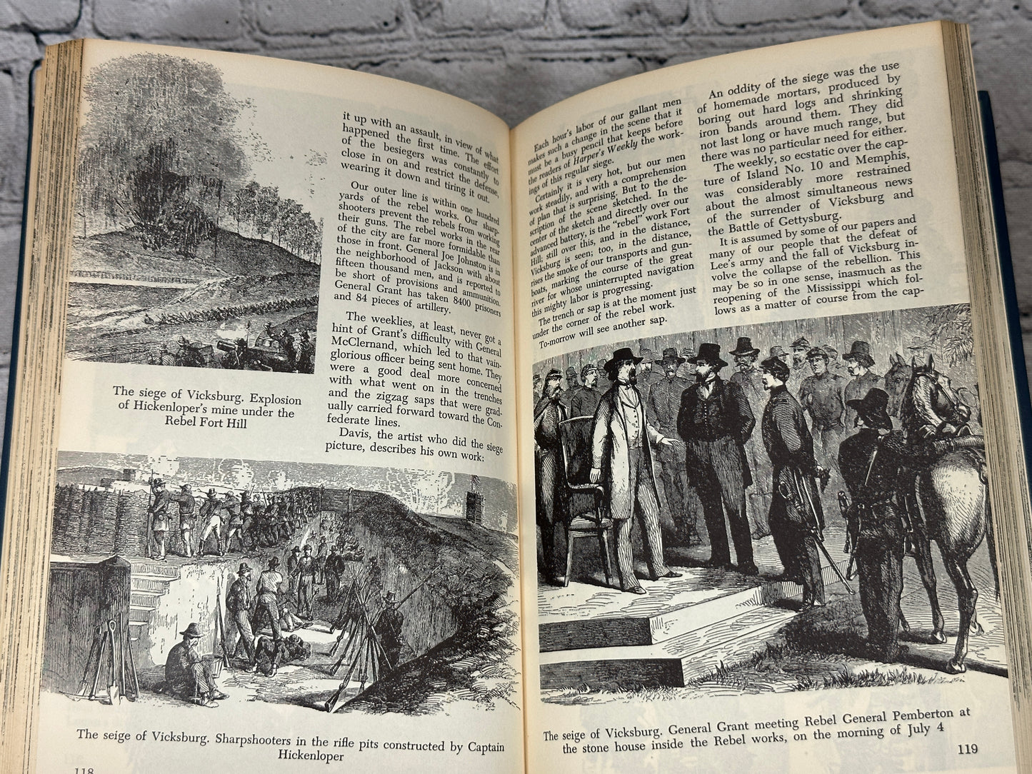 Civil War In Pictures By Fletcher Pratt [1955 · Book Club Edition]