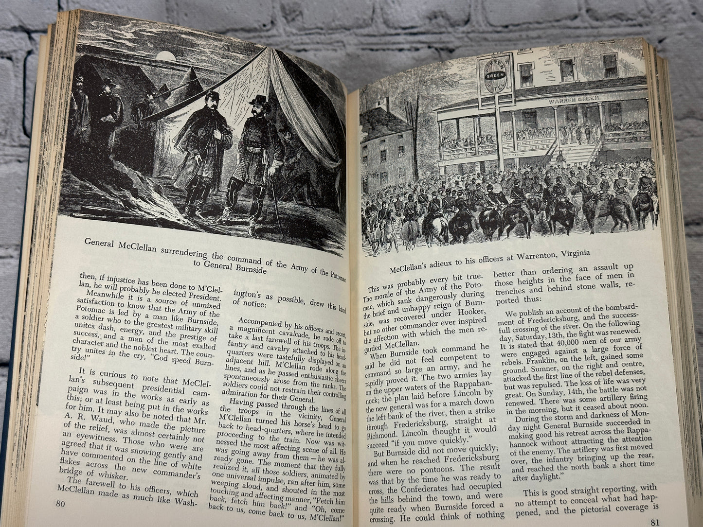 Civil War In Pictures By Fletcher Pratt [1955 · Book Club Edition]