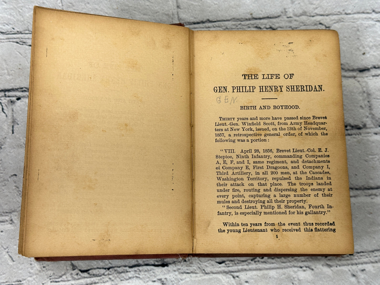 The Life of Philip Henry Sheridan by Joseph Faulkner [1888]