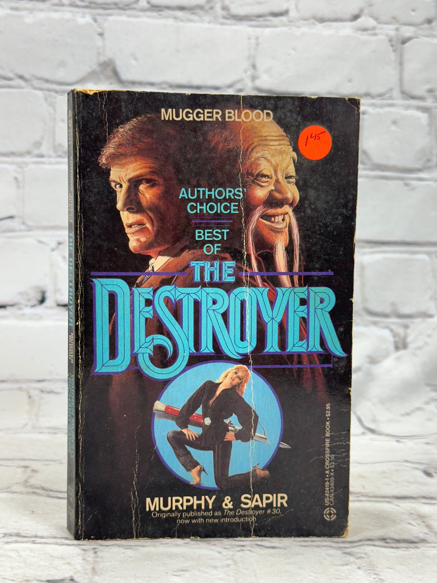 The Destroyer: Mugger Blood by Murphy & Sapir [#30 · 1985]