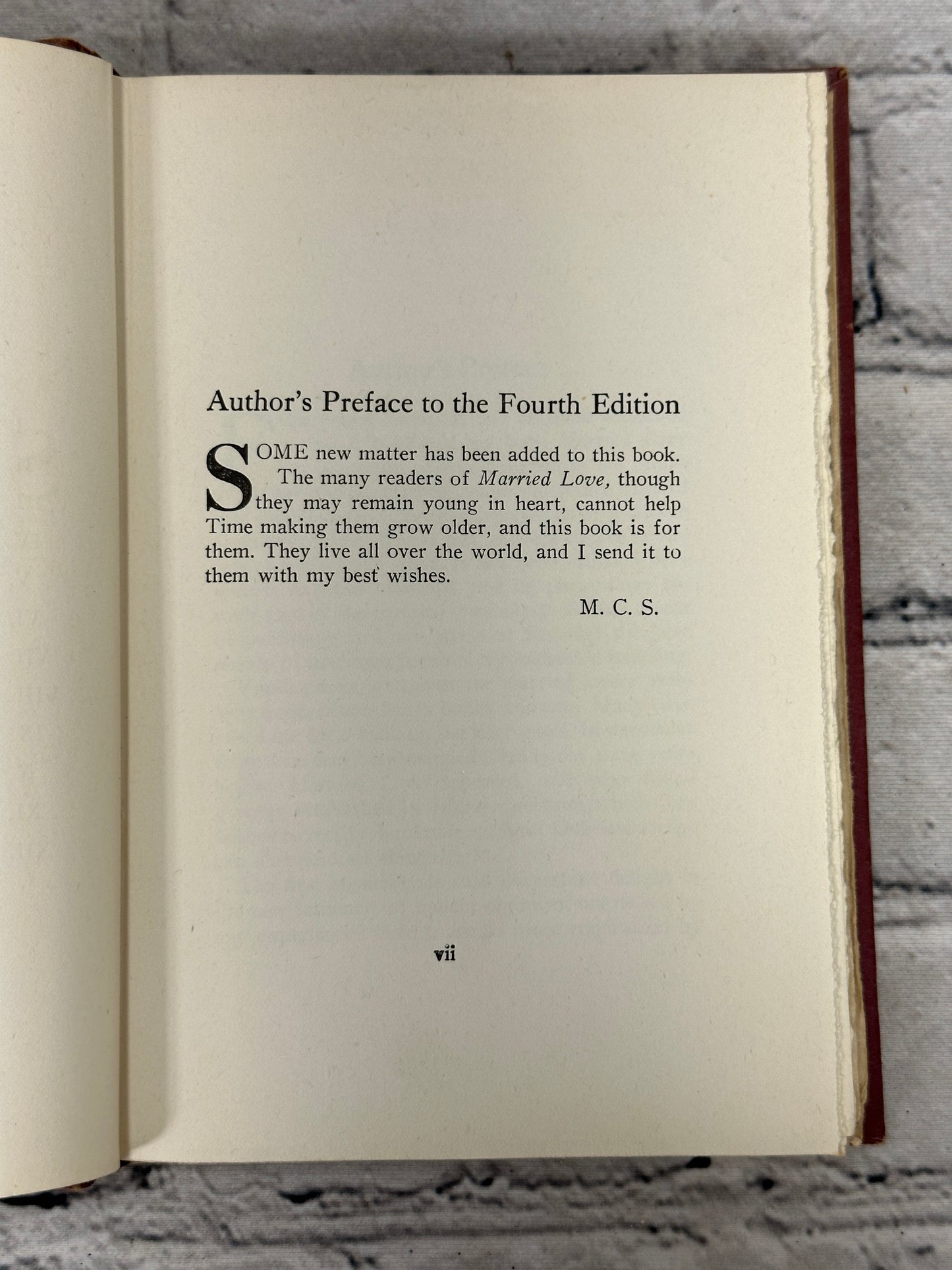 Enduring Passion by Marie Carmichael Stopes [1931]