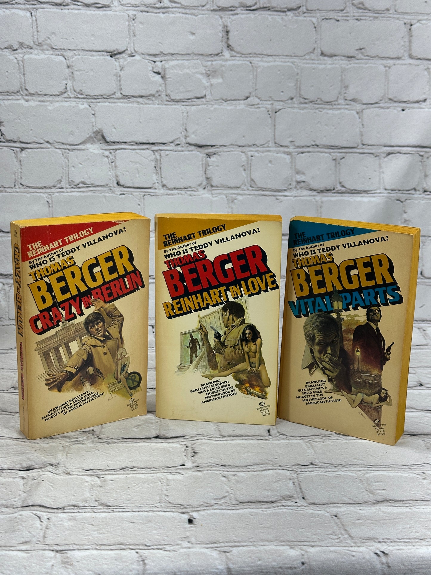 The Reinhart Trilogy (Vital Parts, in Love, Crazy in Berlin) by Thomas Berger