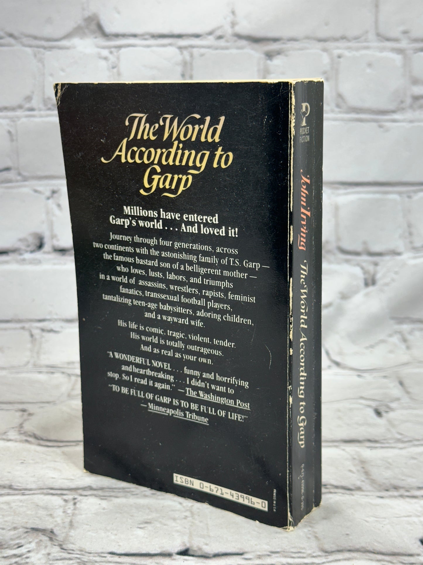 The World According to Garp By John irving [Pocket Books Edition · 1979]