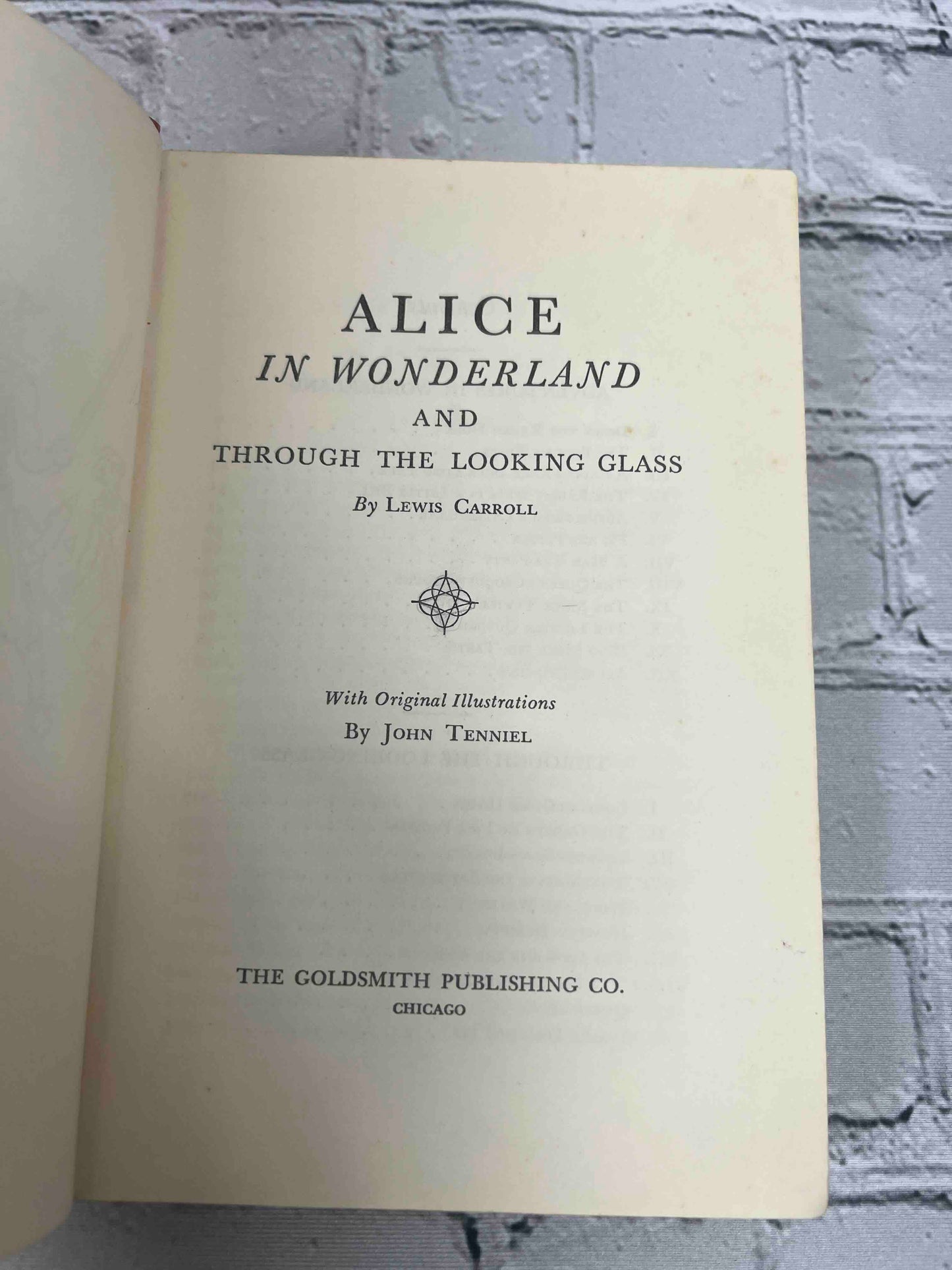 Alice in Wonderland and Through the Looking Glass