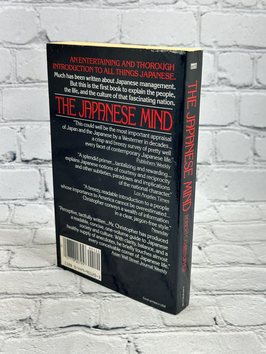 The Japanese Mind by Robert C. Christopher [1984]