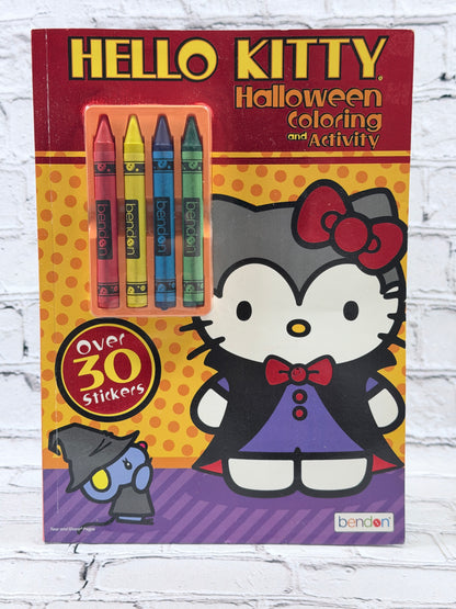 Hello Kitty Halloween Coloring and Activity