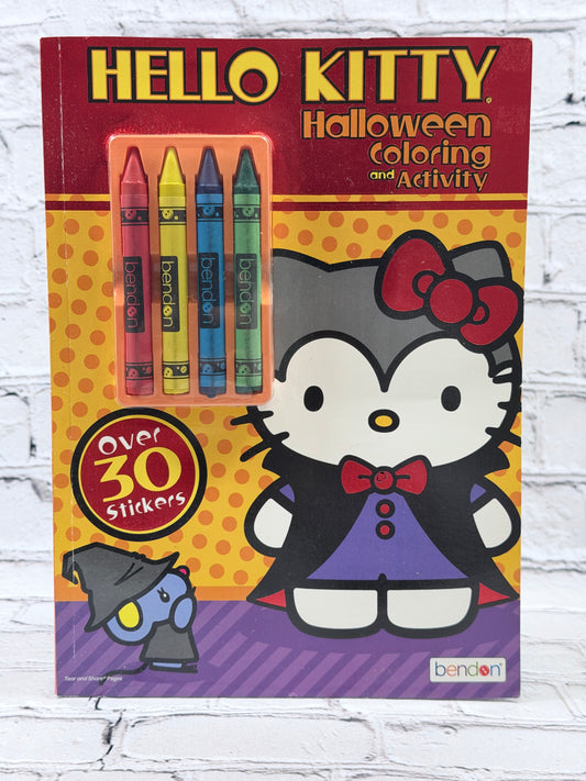 Hello Kitty Halloween Coloring and Activity