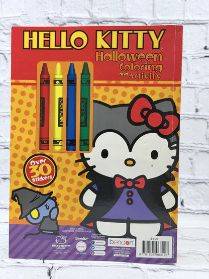 Hello Kitty Halloween Coloring and Activity