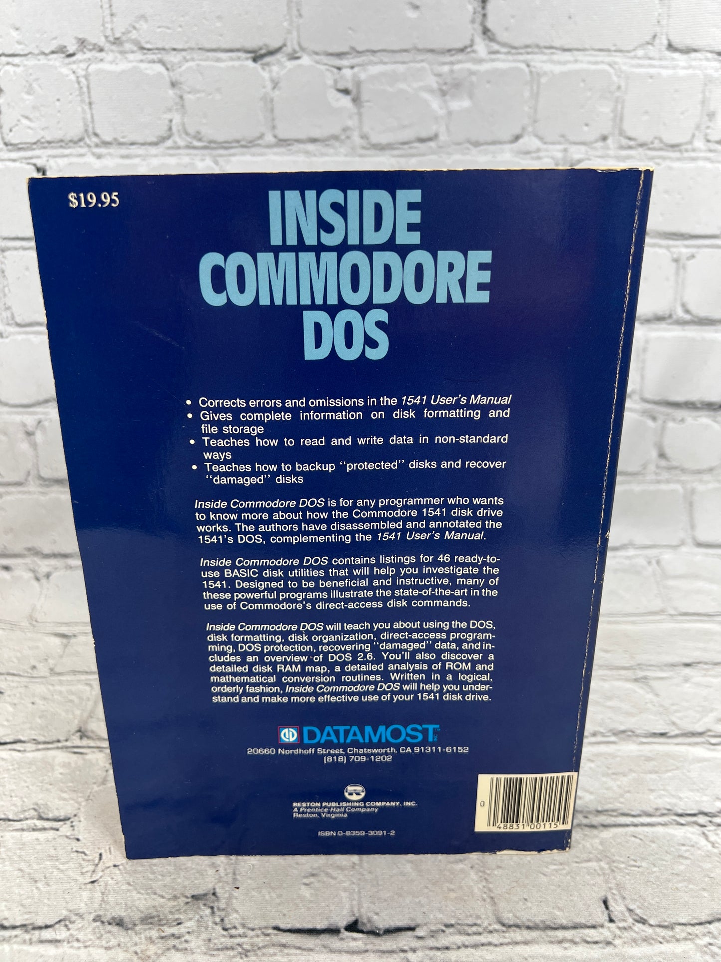 Inside Commodore DOS Complete Guide 1541 Disk Operating System [2nd Print · 1985]