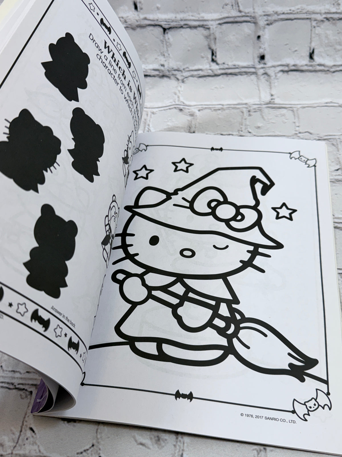 Hello Kitty Halloween Coloring and Activity