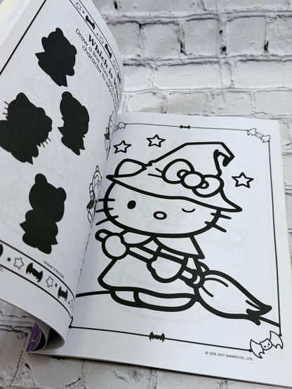Hello Kitty Halloween Coloring and Activity
