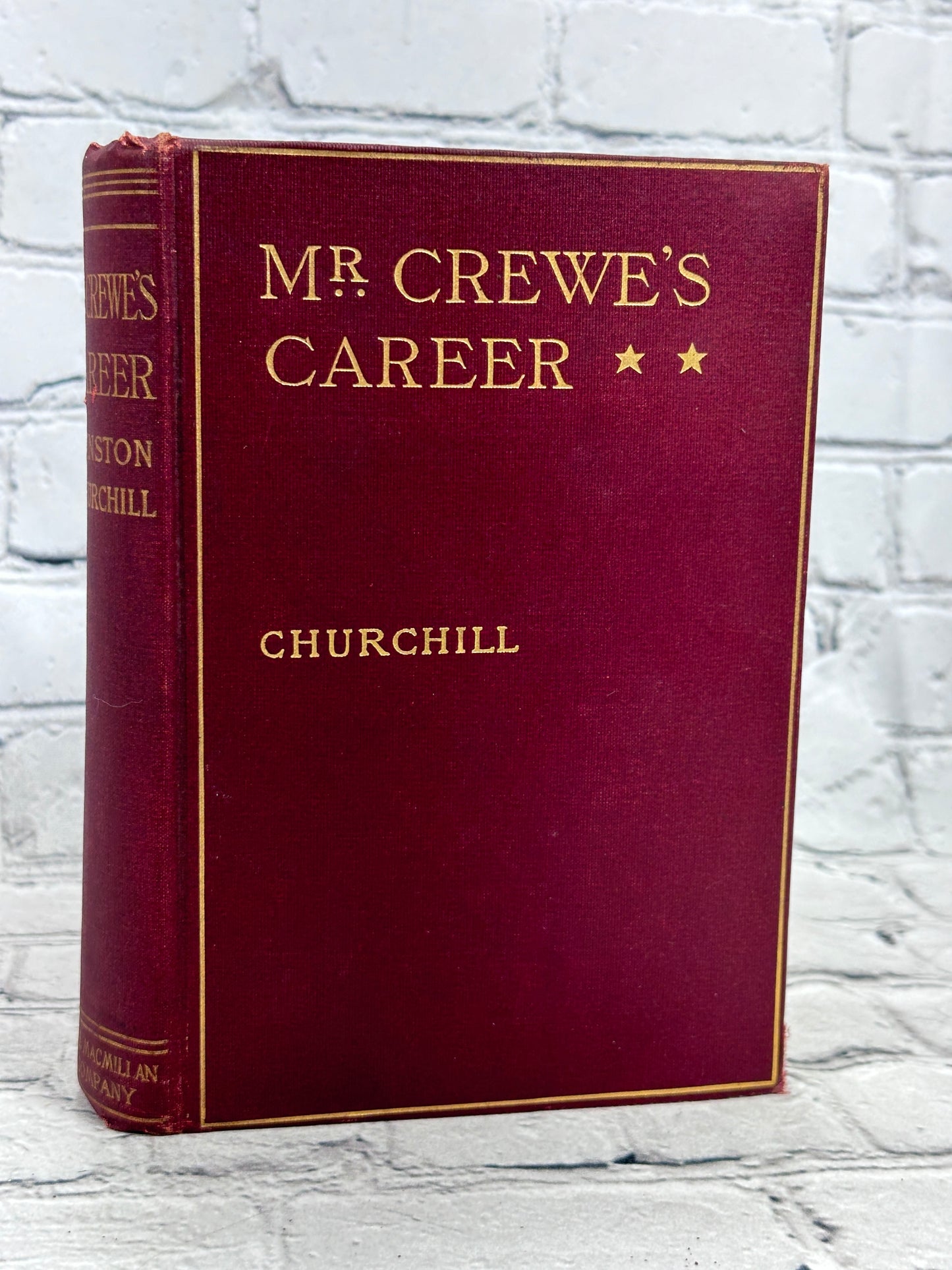 Mr. Crewe's Career By Winston Churchill [4th Printing · 1908]