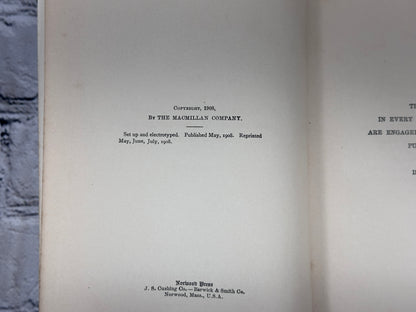 Mr. Crewe's Career By Winston Churchill [4th Printing · 1908]