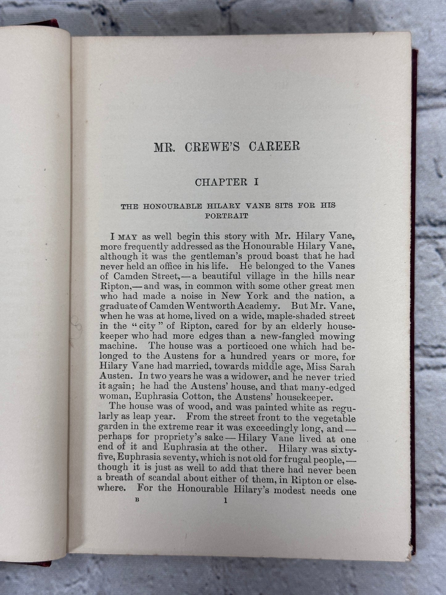 Mr. Crewe's Career By Winston Churchill [4th Printing · 1908]