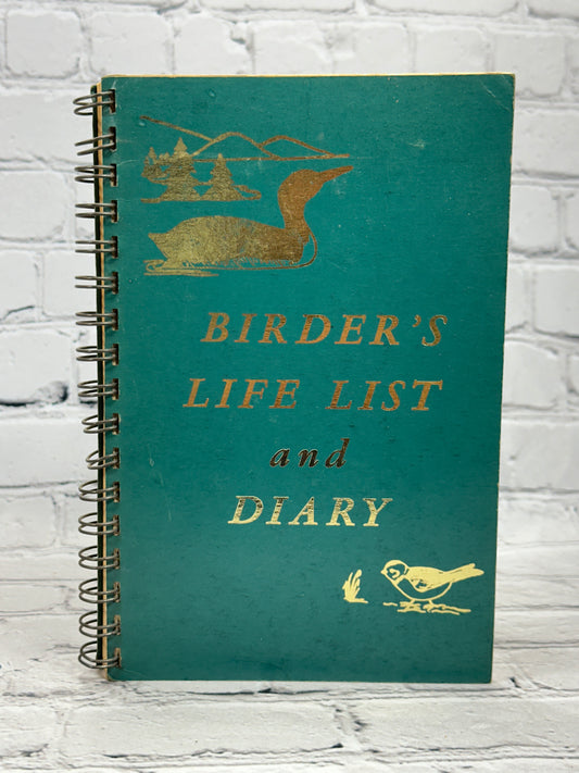 Birder's Life List and Diary Over 600 North American Birds Roy & Betty Dietert
