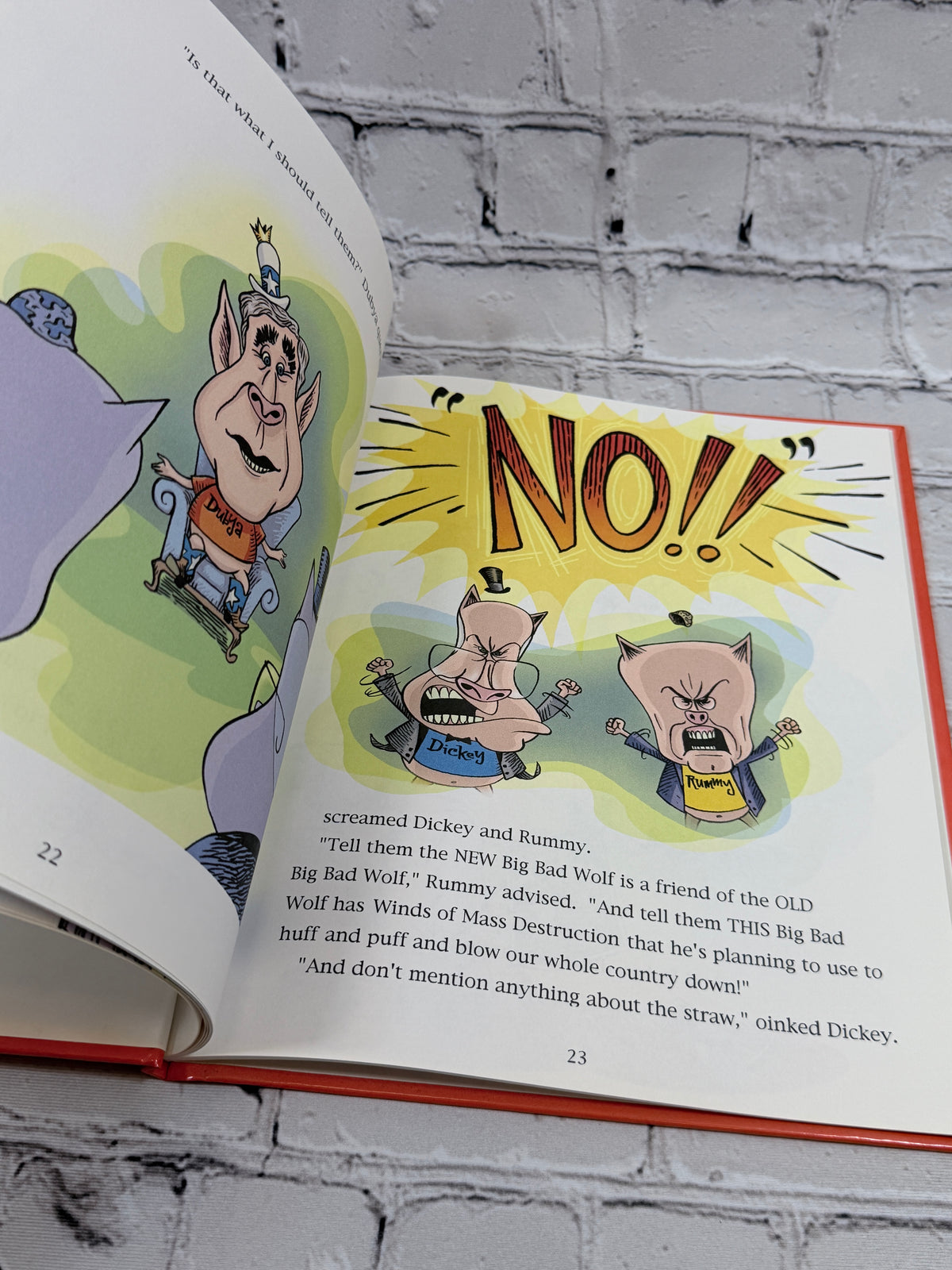 The Three Little Pigs Buy the White House