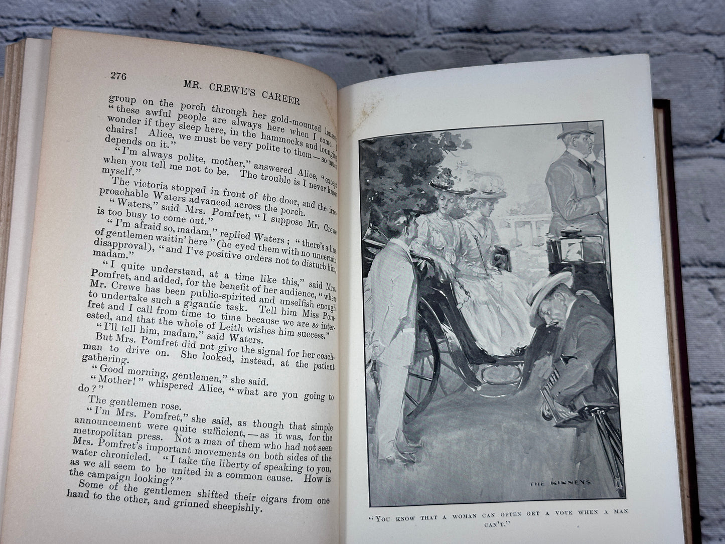 Mr. Crewe's Career By Winston Churchill [4th Printing · 1908]