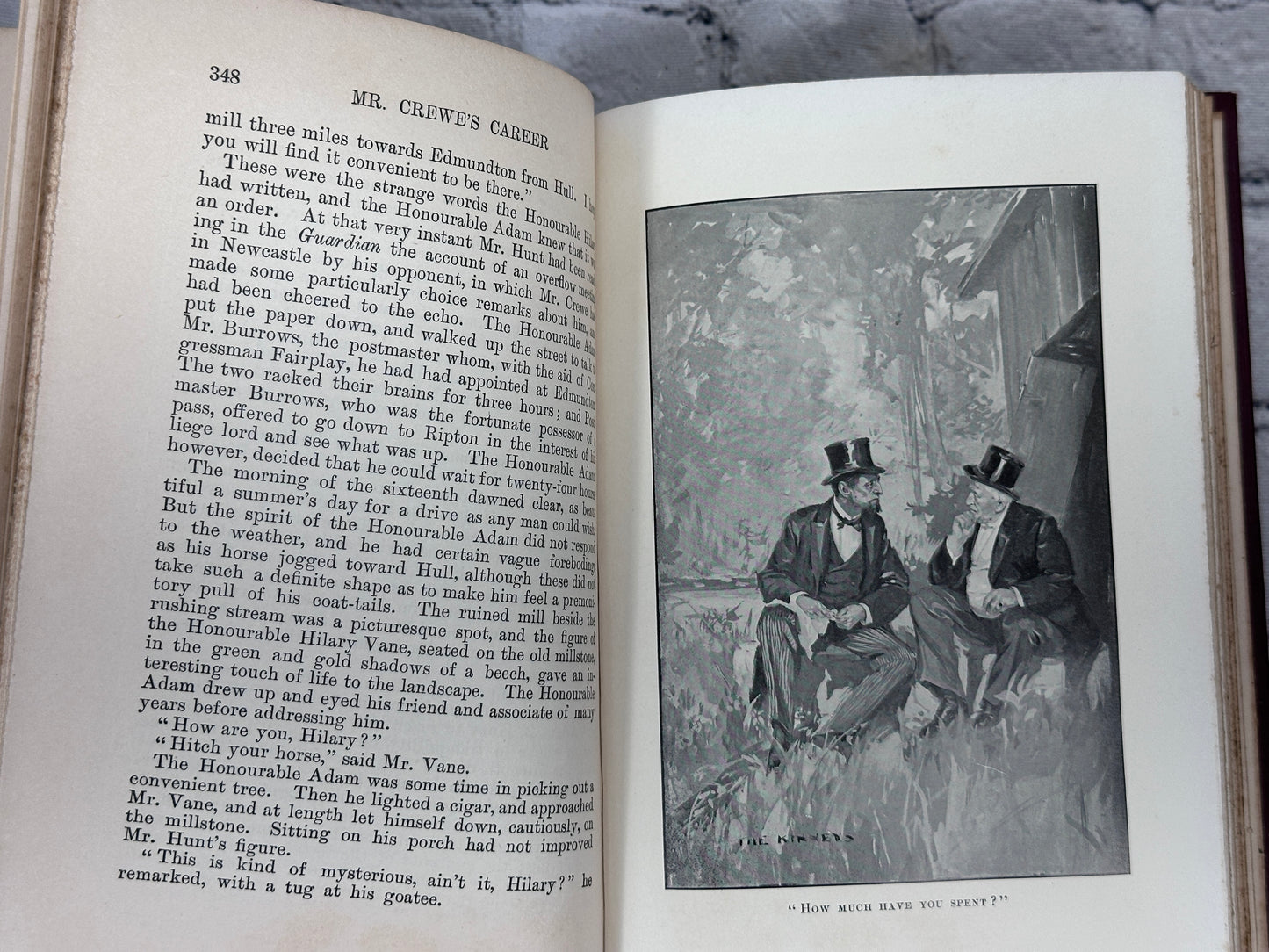 Mr. Crewe's Career By Winston Churchill [4th Printing · 1908]