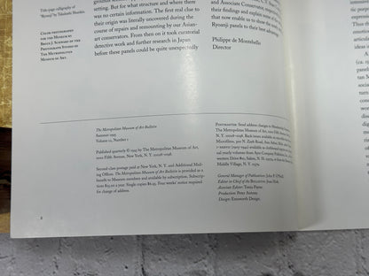 The Metropolitan Museum of Art Bulletin [Vol LI No. 1 · Summer 1993]