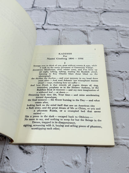 Kaddish and Other Poems 1958-1960