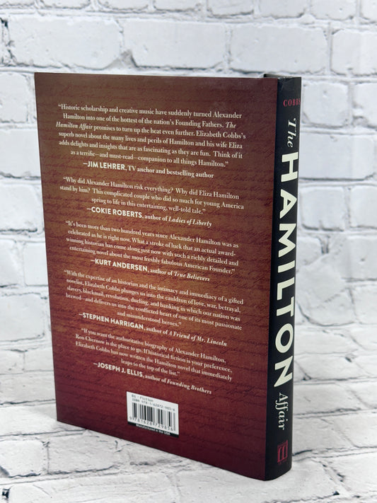The Hamilton Affair: A Novel By Elizabeth Cobbs [1st Ed. · 3rd Print · 2006]