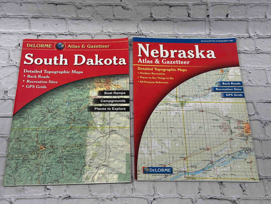 DeLorme Atlas & Gazetteer [ Lot of 27]