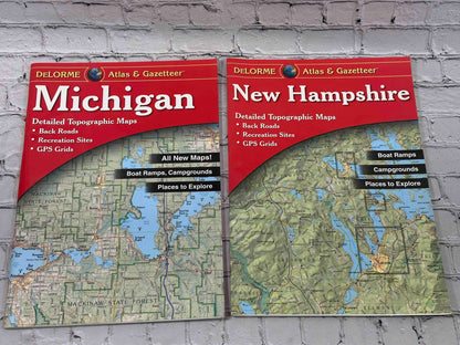 DeLorme Atlas & Gazetteer [ Lot of 27]
