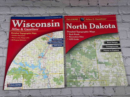 DeLorme Atlas & Gazetteer [ Lot of 27]