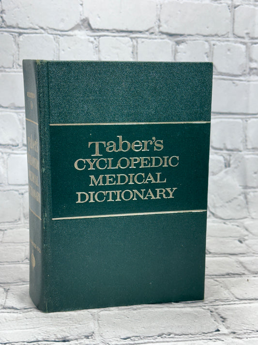 Taber's Cyclopedia Medical Dictionary By Clarence Taber [9th Ed · 1962]